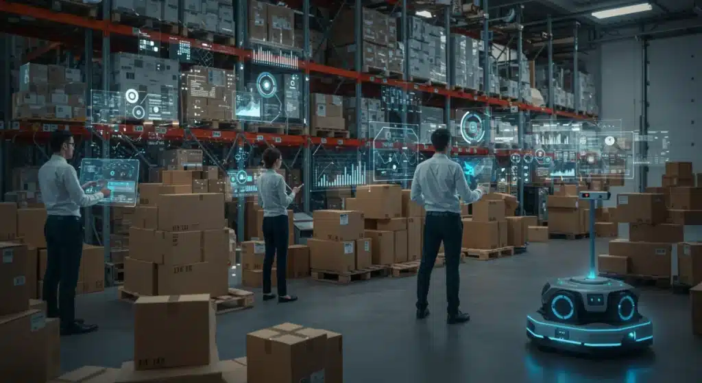 AI’s Impact on US Retail Logistics: 20% Efficiency by Late 2025