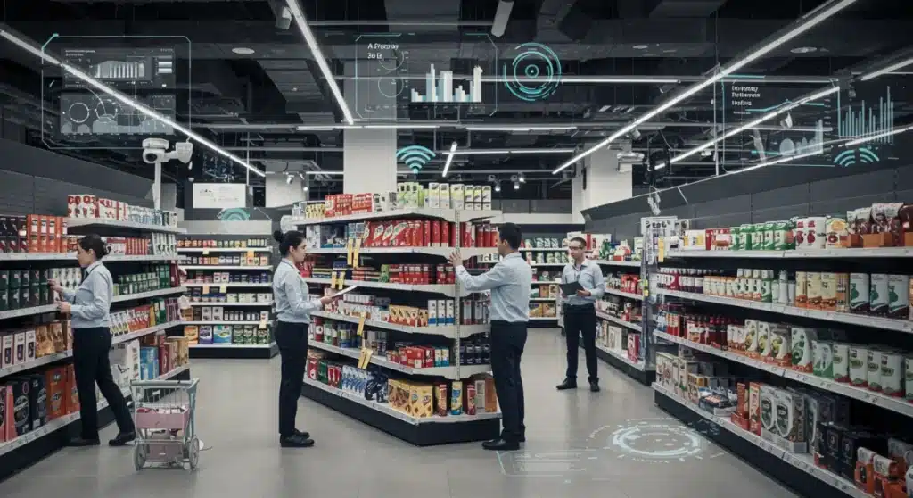 AI Inventory Management: 15% Shrinkage Reduction for US Retailers by 2026